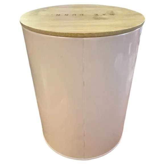 Rae Dunn Pink “PAWS OFF” Lidded Canister - Picture 2 of 7